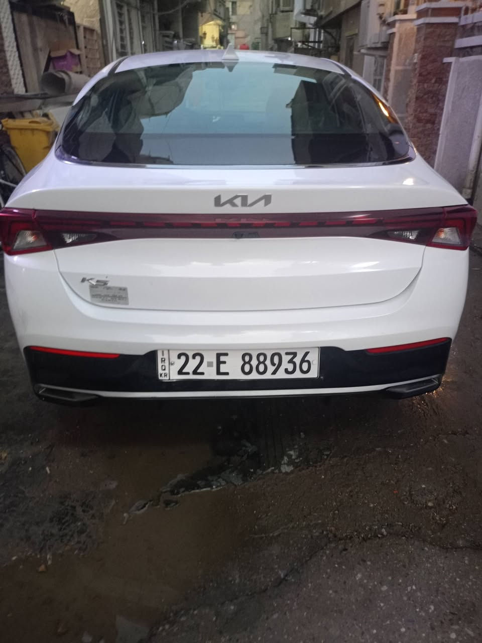 السلام عليكم
كي 5 2022 وارد امريكي باسمي رقم اربيل حادثها جاملغ وباب السايق السيارة نضيفة ماشية 62 الف 
المواصفات 
رادار امامي 
رادار خلفي
رادار جوانب مري
بصمة 
مانع انزلاق 
تحديد مسار 
قيادة ذاتية
اربع وضعيات للمحرك 
المحرك 1600 تيربو🚀
السعر 160 وبيهة مجال غير متواجد عل فيس الشراي يتصل على هاذ رقمي ***********
