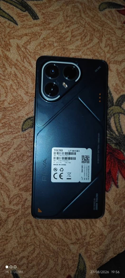 هاذ بوفا 5G 7
🔋98 
ذاكره 💾256
رام 8
لون 🖤
سعر 330الف قفل 
ايذا مو شراي لا تجي 
مكاني موصل ايسر  
رقم ***********
