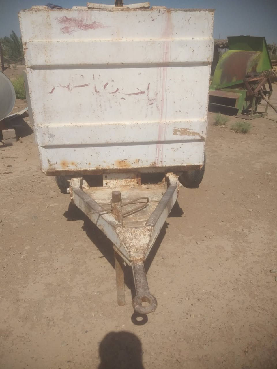 سلام عليكم مقطوره للبيع مغلونه شاصي اسكندري لاصلي شراي اتصل *********** المكان ميسان طريق الميمونه السعر 600 وبيها مجال
