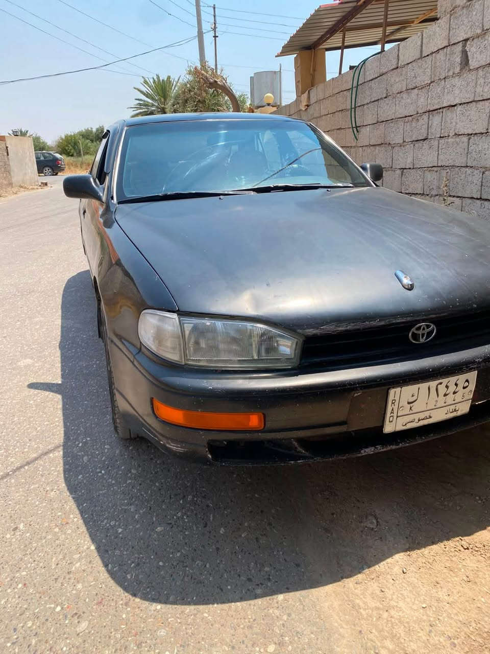 كامري سوداء اللون رقم بغداد الماني موديل1995 للبيع السعر 45 ورقه وبيها مجال للطيبين ،
بيها وكالة محرك 2200 جيد جداً 4 سلندر وكير كذلك وصدر ممتاز وتبريد جيد وتايرات جيده وكشرها تشوف بعينك وتحكم 
مكان السياره صلاح العلم 
للاستفسار الاتصال ***********
