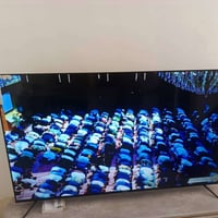شاشه اتوقع حجم65بدون كارتونه سعره500وبيه مجال بسيط مكاني الغزاليه شارع...