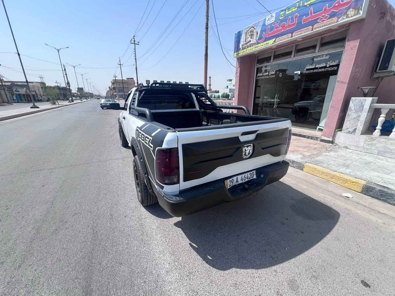 � للبيع RAM 1500 Classic 🔥
🚘 موديل 2023 | محرك 3600
✨ عليها تعديلات وإضافات
🛠️ صدام أمامي أوف رود
🛞 ويل وتايرات أوف رود
📌 السيارة حادثة خفيف جداً، ومصلحة بشكل ممتاز صور الحادث موجوده
✅ السيارة نظيفة ومرتبة
✅ جاهزة للفحص

📍 الكوت – واسط
💰 السعر: خاص او اتصل ***********
