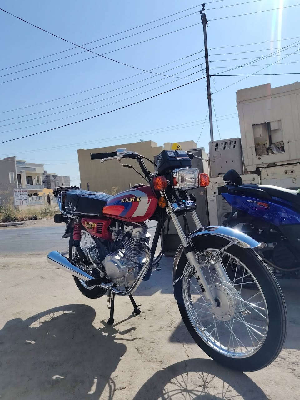 ***********

سلام عليكم دراجه نامه للبيع جديده سعره 750 وبيه مجال قليل مايعجبك السعر لا تعلق🌹 ،   مكاني ديالى بعقوبة
