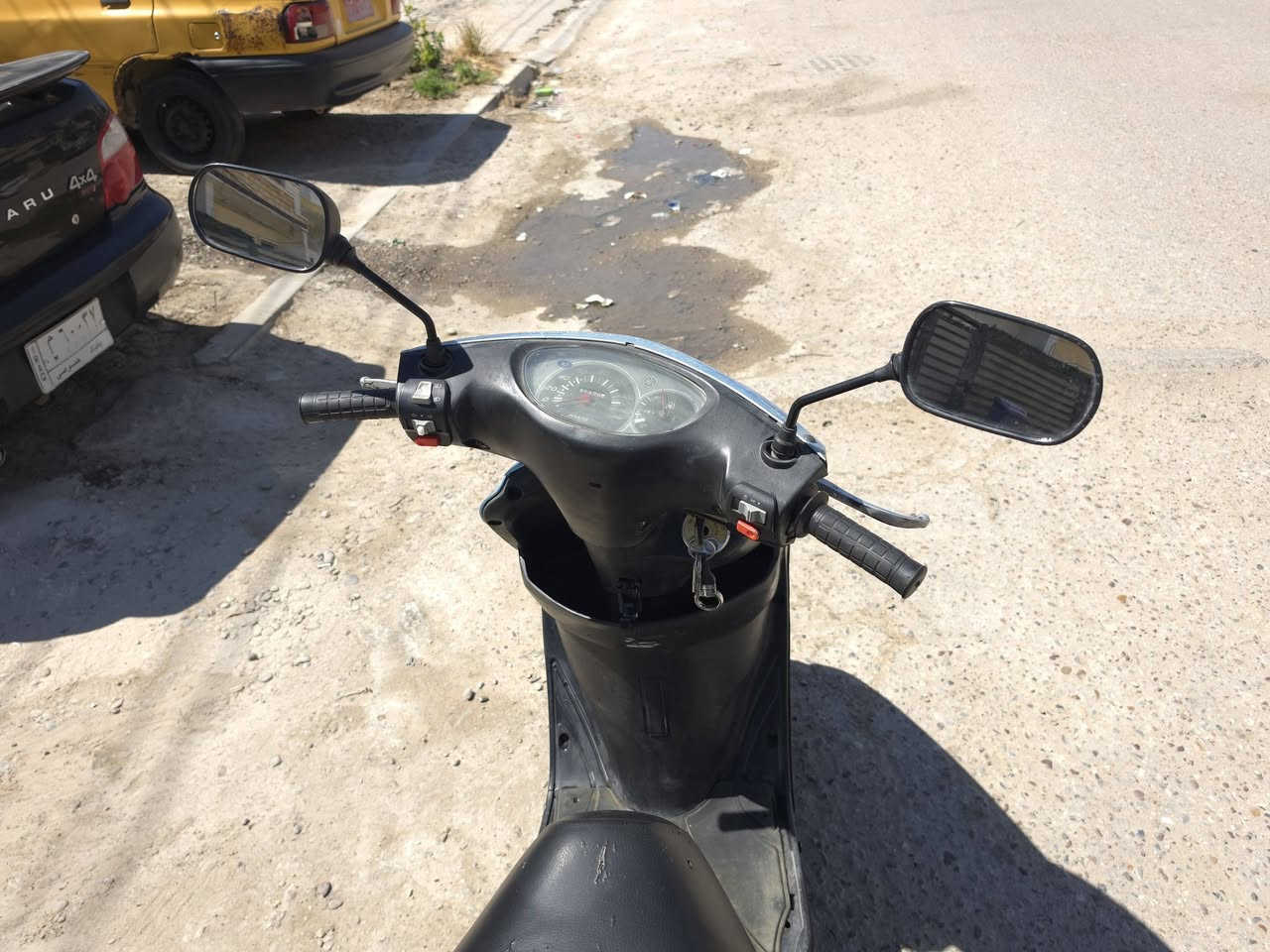 سلام عليكم شباب بريز للبيع لدراجه تخبل وبلاديه بيهة نقص لسلف ميشتغل رايدهة ب 500 وبيهةمجال وترهم مراوس مكاني بغداد الدوره ***********
