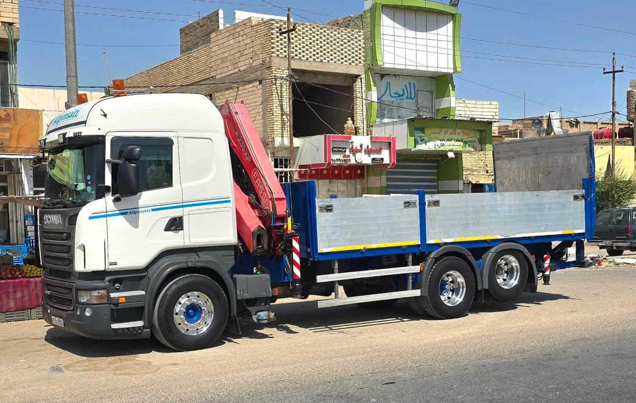 اسكانيه كرين افلات جوانب متحرك تاك ويل دبل قماره مزود بسنكل سحال
موديل 2011
مكان ميسان العماره
***********
