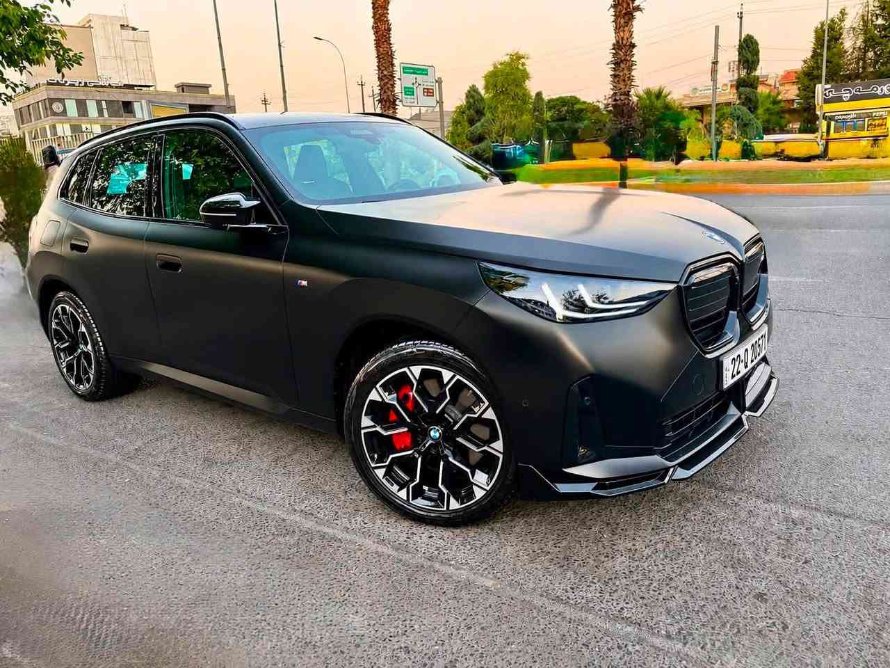 BMW X3 M50 XDrive🇩🇪
Model Year: 2026

Mileage: 6,000 KM

Importer: Al-Uroush

Price: 110,000,000 IQD

بي ام دبليو X3 M50 XDrive🇩🇪

سنة الصنع: ٢٠٢٦

المسافة المقطوعة: 6,000 كم

المستورد: Al-Uroush

المواصفات:

المحرك: تيربو رياضي متطور يوفر قوة عالية وكفاءة ممتازة

القوة: أداء رياضي ديناميكي مع تسارع سريع وثبات ممتاز

ناقل الحركة: أوتوماتيكي رياضي متطور بـ 8 سرعات

نظام الدفع: دفع رباعي ذكي AWD

التعليق: نظام تعليق رياضي متكيف يوفر تحكماً وثباتاً مثالياً

التصميم الخارجي: تصميم رياضي حديث مع باقة M المميزة ولمسات ديناميكية

المقصورة: مقصورة رياضية فاخرة مع مواد عالية الجودة وتقنيات متطورة

الشاشات: شاشات رقمية متطورة مع نظام معلومات وترفيه حديث

نظام الصوت: عالي الجودة

الإضاءة الداخلية: Ambient Lighting متعددة الألوان

أنظمة المساعدة: كاميرات 360°، مساعد ركن، أنظمة قيادة متقدمة

أنظمة السلامة: مثبت سرعة متكيف، مكابح طوارئ، وسائد هوائية متعددة

Additional Features:

33B - M SPORT PACKAGE PRO باكج رياضي

453 - ACTIVE SEAT VENTILATION

مقاعد تبريد

4HA - SEAT HEATING FRONT AND REAR ومقاعد امامي وخلفي تدفئة 

248 - STEERING WHEEL HEATING ستيرنك تدفئة

2VF - ADAPTIVE M SUSPENSION دبلات كهربائي 

43Y - BMW INDI.FWT MAGNOLIA FINT PRINT تخشيب داخلي

5AU - DRIVING ASSISTANT PROFESSIONAL قيادة ذاتية

3MF - M LIGHT SHADOW LINE لايتات مظلل

4GQ - M SEAT BELTS حزام رياضي

3M2 - M SPORTBRAKE, RED HIGH-GLOSS بريكات بريمبو احمر

***********

*********** واتساب للتفاصيل اكثر
