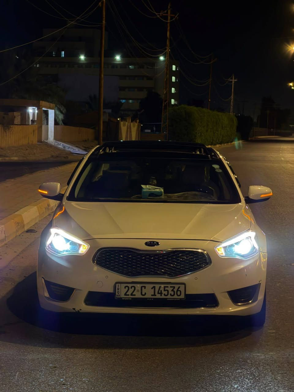 السلام عليكم
كيا كادنزا خليجي 2014 vip فول مواصفات رقم أربيل بيها قطعتين صبغ بدون دواخل جاملغ الخلفي والامامي فقط السياره 6سلندر تخم تاير تبريد حديدية كلها جديدة صدر أمامي خلفي ماشيه 190
السعر 130وبيها مجال 
***********
