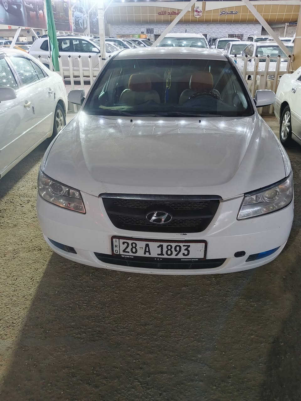 السلام عليكم
سوناتا 2007 خليجي قطعه وحده صبغ 
مكينه وگير جدد شرط /2400
تبريد ثلج منضومه جديده 
حداديه تخم تاير 
رقمها نجف انكليزي 
90 وبيها مجال 
مكاني .كوفه .شارع المعمل 
***********

