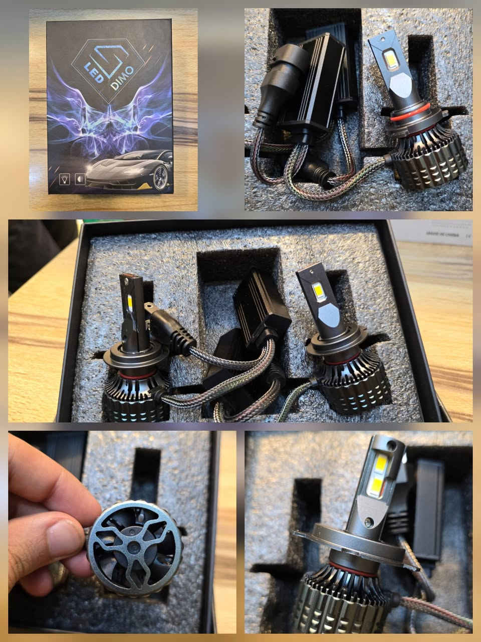 جوهره الزنون • كشاف LED • السنك