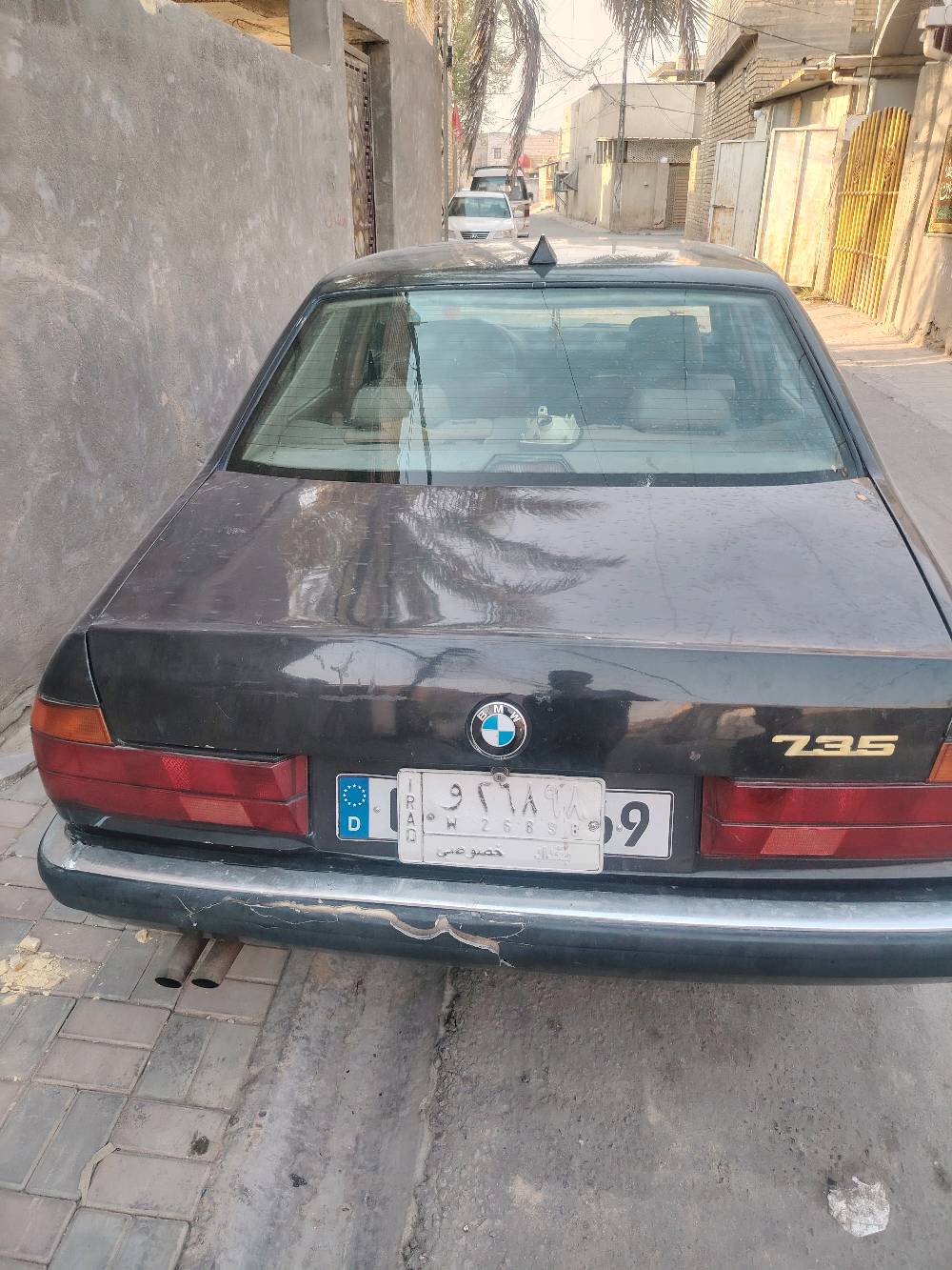 BMW 735 موديل 91 يرباك لبيع ابيع كوم حديد اتكفل بس بتحويل تواصل ***********