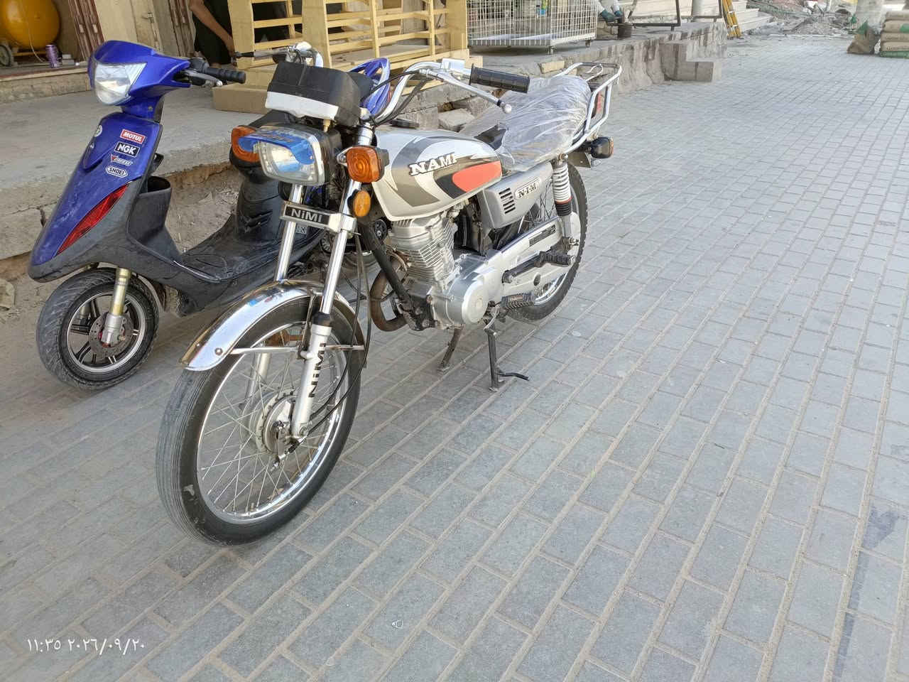 السلام عليكم شباب دراجه كفاله عامه ماناقصها برغي جاهزه على اخر حبايه ربع ماذب عليها موديل 25 دراجه ناشفه محرك مكفول كهربائيات مكفوله شاصي مكفول الشراي يتصل وبي خير ويدلل مكاني كربلاء حي النصر مقابل محطه السلطاني *********** سعرها 675 وبيها مجال قليل حك الجيه

نص مكتوب في الصور:
- ١١:٣٥ ٢٠٢٦/٠٩/٢٠