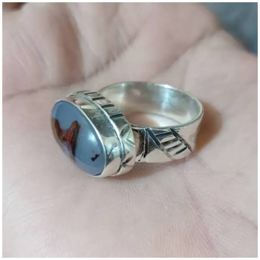 عقيق يماني • صياغة يدوية • ناصرية