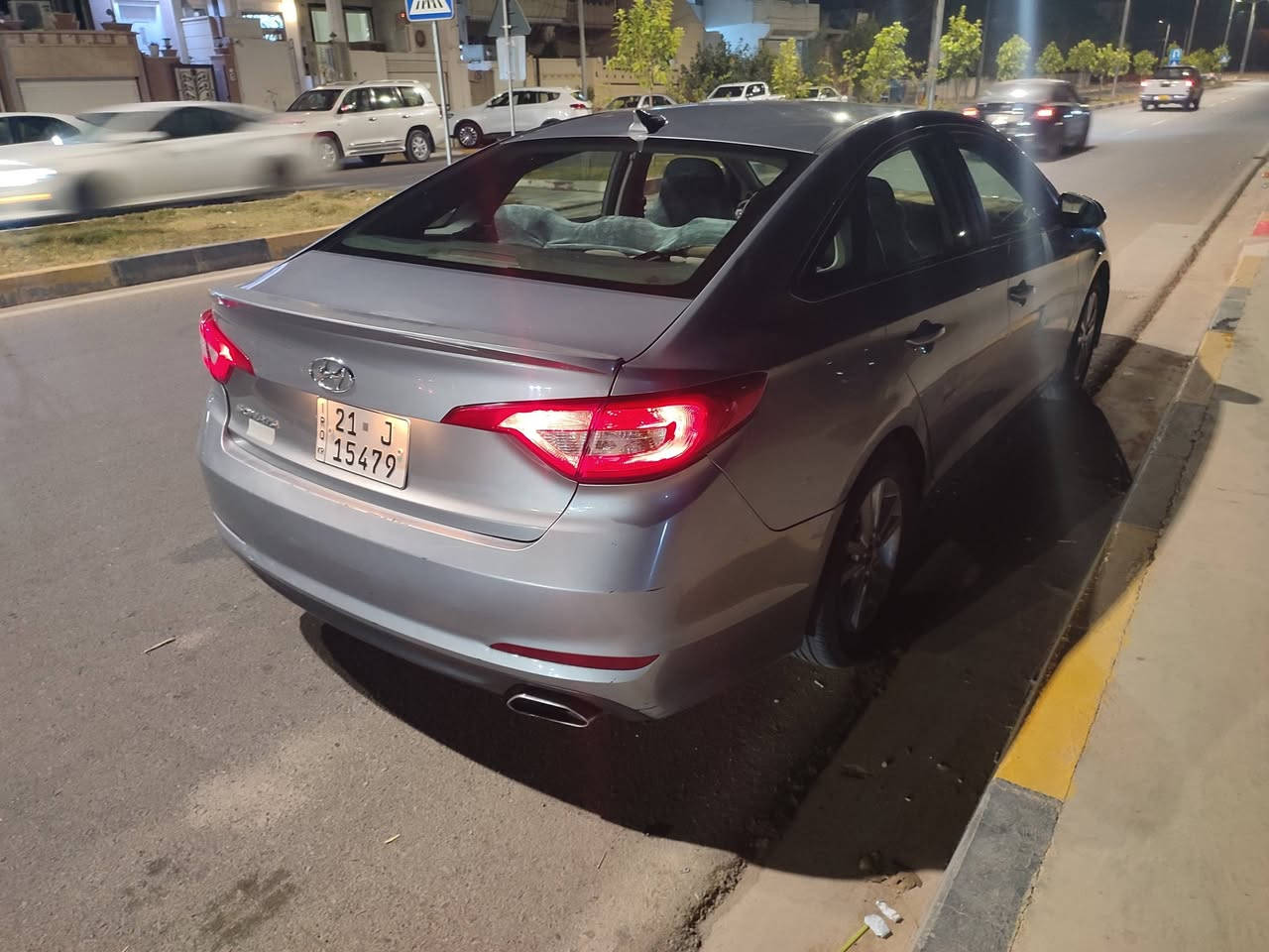 سوناتا 2017
152الف mi ماشية 
محرك GDi محرك كير مكفوله وضع شركه 
مكان سياره / كلار 
110 ورقه بي مجال
***********
