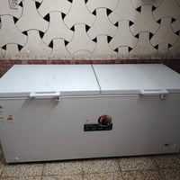 مجمدة بابين • حجم كبير • مستعملة ٣ شهور