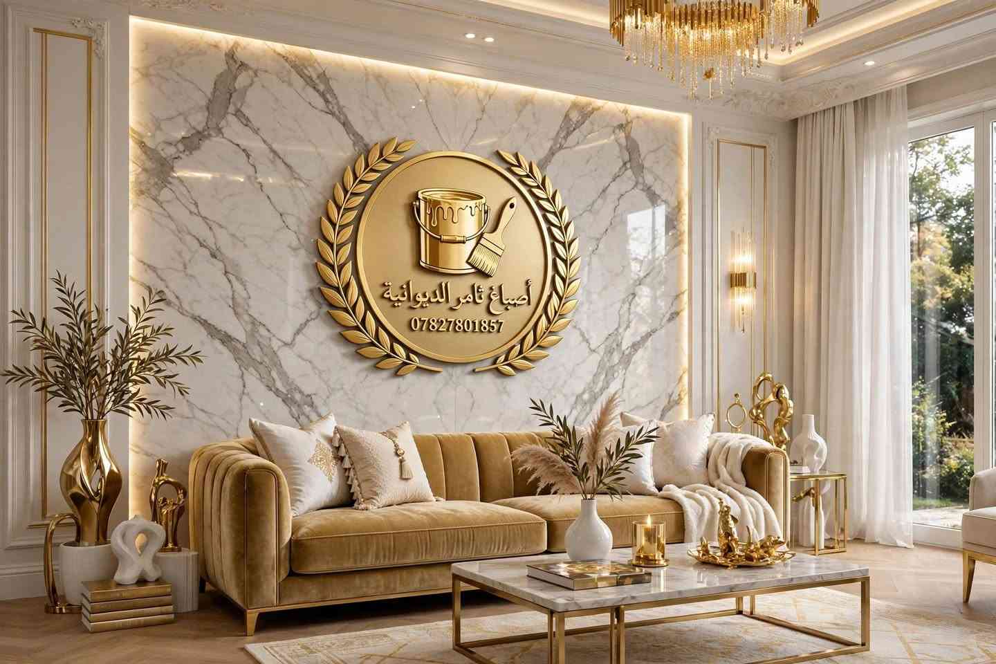 اصباغ ثامر في الديوانيه ترحب بكم

نص مكتوب في الصور:
- أصبَاغ ثَامِر الديوانية فخامة الأصباغ والديكور الملكي فخامة الأصباغ . دهانات داخلية وخارجية . تصاميم ديكور ملكي . استشارات ألوان احترافية *********** للتوصل والطلب: جودة عالية . مقاومة للرطوبة . ألوان تدوم طويلاً منذ 2015 الديوانية - العراق
- أصباغ ثامر الديوانية فخامة الأصباغ والديكور الملكي للواصل والطلب: *********** دهانات فاخرة • ألوان ملكية • تشطيبات راقية • استشارات لونية احترافية جودة عالية • مقاومة للرطوبة • ألوان تدوم طويلاً الديوانية - العراق | منذ 2015
- أصباع ثامر الديوانية ***********
- أصباغ ثامر الديوانية ***********