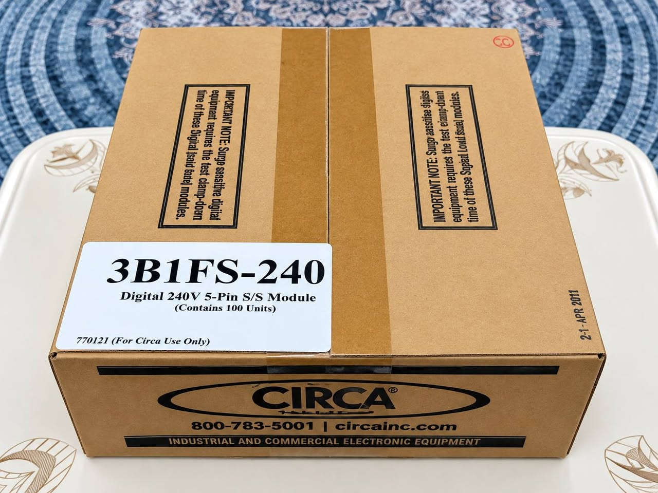 حماية إلكترونية • CIRCA 3B1FS-240 • ٧٠٠ قطعة