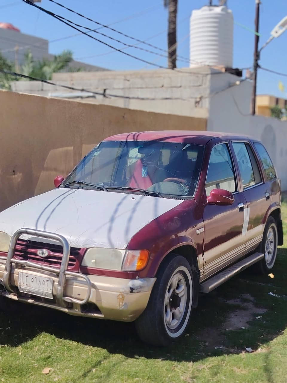سلام عليكم. كيا سبورتج موديل ٩٥ رقم بغداد. كير اوتماتيك +لوكير شغال. سيارة حلوة وجاهزة شرط التحويل بأي وقت ثاني يوم. السعر ٢٦ ورقة. المكان ديالى كنعان رقم *********** وحياكم الله
