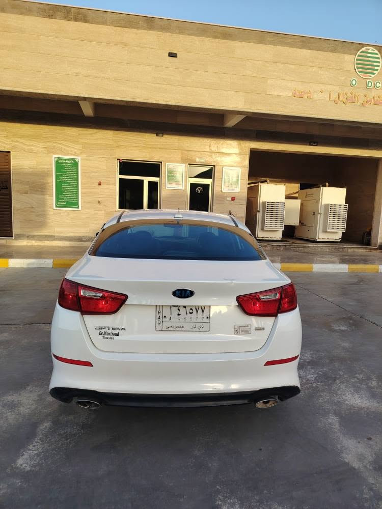 كيا اوبتيما موديل 2015 امريكي ليبل واحد عده البنيد مبدل نفس الون بدون اي ضرر داخلي شرط سونار موجود بيه  محرك 2400 جي دي اي تبريد تخم تاير حداديه جاهزه ماشيه 150 شاشه كامره كشن كهربائي تحكمات ستيرن رقم ذي قار سنويه مجدده مشروع وطني تحويل ثاني يوم السعر 110 لبيع او مراوس مكاني ذي قار قضاء النصر ***********
