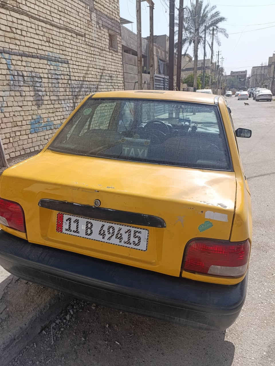 سايبا بسمي 14 هزه مكينه كير (تبريد)
غرفه صدر خلفي امامي نضيفه السياره 
بيا اماكن صبغ شواصي انضاف 
٢٧ بيها مجال بسيط 
مكاني بغداد ام الكبر شارع البيض زويني 
***********
