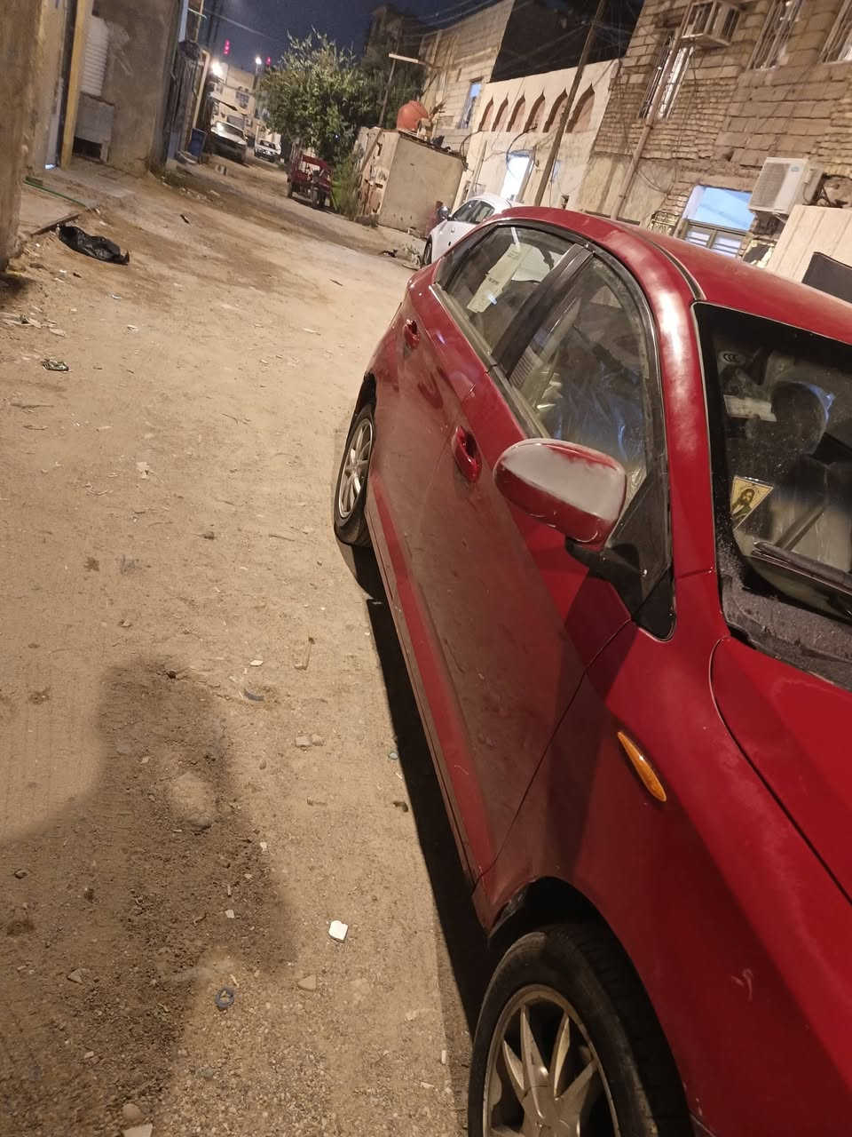 يا الله سلام وعليكم
شيري فلاوين سياره كفالة من ضربه وضبغ سياره جدي ومرتبه كير عادي  مكينه بيه خيط تبخير قليل  سياه حلوه تبريد شغال حداديه جديده لوك منضومه زنون  تخم تاير  ابريد ثلج سياره متعدد عليه حيل سعر ٣٣وبيه مجال شي بسيط عنواني بصره رقمي ***********
