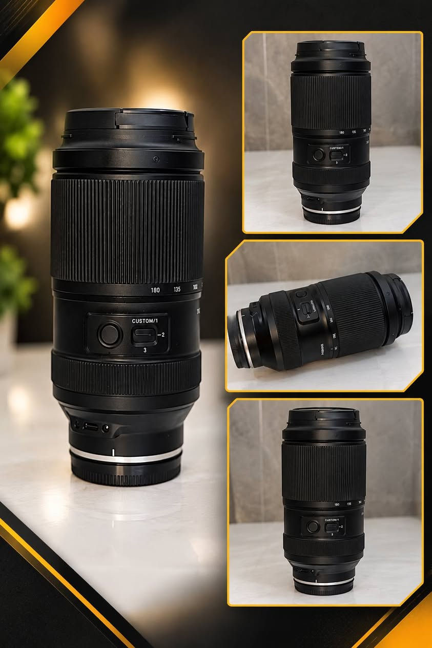 SONY A7III
اخوان السلام عليكم
#كاميرا sony a7iii نظافة 100٪ غير مستخدمة اطلاقاً ( الشتر ما عابر 1K )
#عدسة تامرون 28.75 فتحة 2.8 جيل 2 نظافة 100٪
#عدسة تامرون 75.180 فتحة 2.8 جيل 2 نظافة 100٪
#الملحقات
1:- حقيبة ظهر مقسمة
2:- فلتر Nd-Cpl
3:- فلاش تصوير مع البطاريات والشاحن
4:- رام 64 گيگا + 128 گيگا
5:- تحويلة رام 
6:- عدة تنظيف عدد 2 كاملة 

طبعاً جميع الاغراض مع الكارتون فقط هود واحد من العدسات مفقود 

الكاميرا اخذتها وصار عندي سفر لخارج العراق ما استخدمتها غير مرتين لو 3 يعني اني مو صاحب عمل فقط هواية اخذتها

السعر 5.000.000 مليون بي مجال بسيط للشراي
***********
مكاني واسط - العزيزية

نص مكتوب في الصور:
- SONY
- α7III