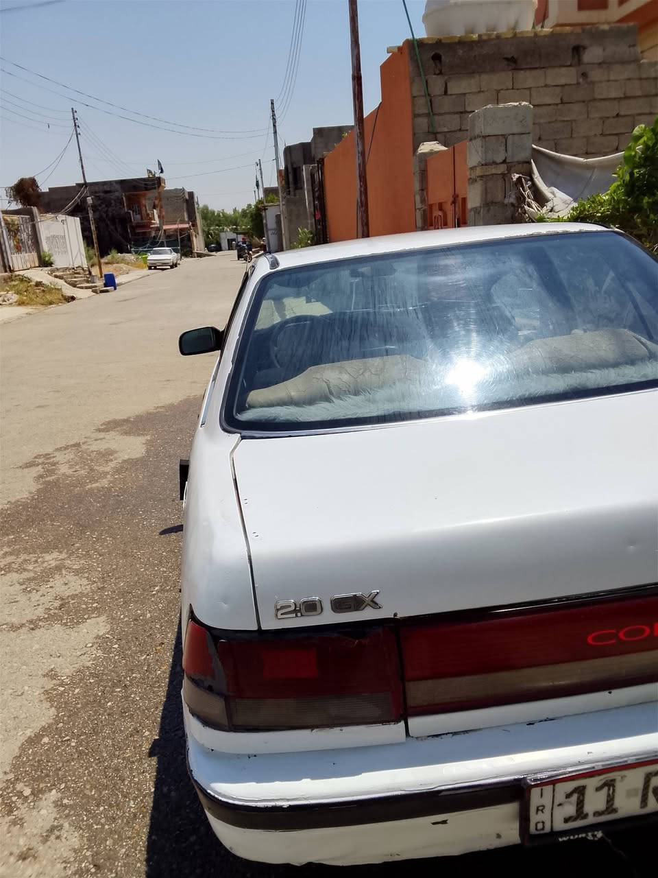 السلام عليكم 
تيوتا كرونا 1991رقم بغداد دولي 
السعر 35بيهة مجال للشراي
سنويه نافذه
هزة جديدة
محرك 1600ابوالجف جيد
كير جيد
سيارة مال جناي 
مكان السيارة ديالى قظاء المقدادية.شهربان
للاستفسار ***********

