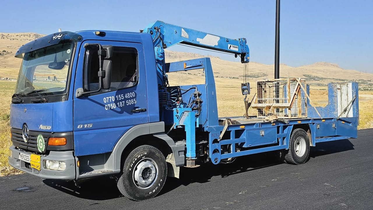 سلام عليكم كرين اتيكو موديل ٢٠٠٢
كرين ٣ طن ٣ سلايت 
مواصفات:هاف--تحديد سرعة--تثبيت سرعة--جوبلس--قفل اكسل
تايرات جديد 
مكان: سليماني 
سعر:٢٥٠$ ورقة و بية مجال 
رقم:***********
***********
