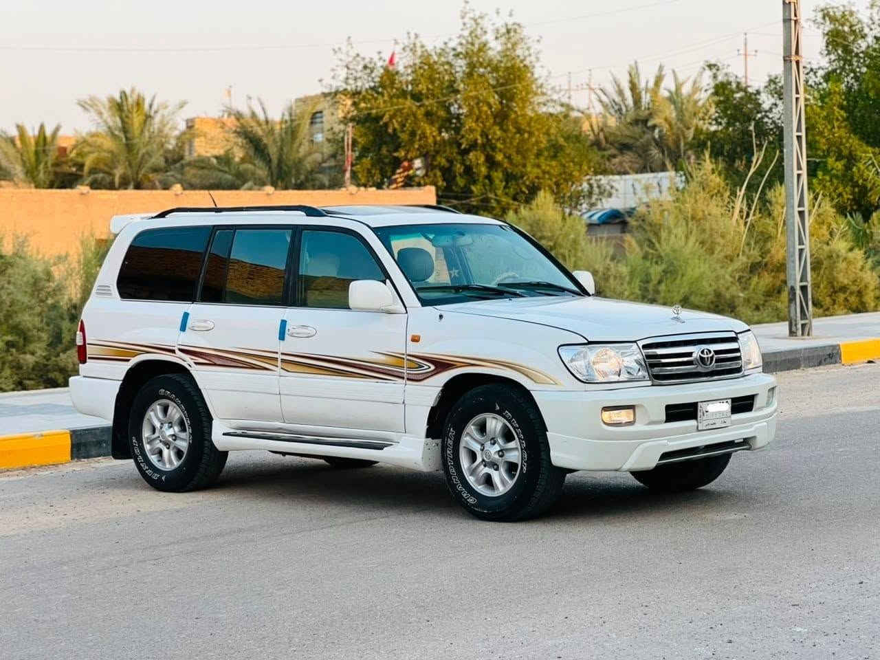 تيوته لاندكروز خليجي مديل 2004اصل رقم بغداد مشروع وطني السعر 110وبيهه مجال للستفسار ***********مواصفات مكينه وكير مكفولات اوتماتيك محرك 6️⃣ سلندر فتحه سقف 7راكب 3قطع تبريد داخل بيجي فورويل شغال ثلاجه دبل تانكي مكفوله كفاله من ضربه وتبديل تخم تاير كهربائيات حداديه جديدهه سياره جديده وجاهزه وخير من الله المكان الناصريه ناصرية, ذي قار
