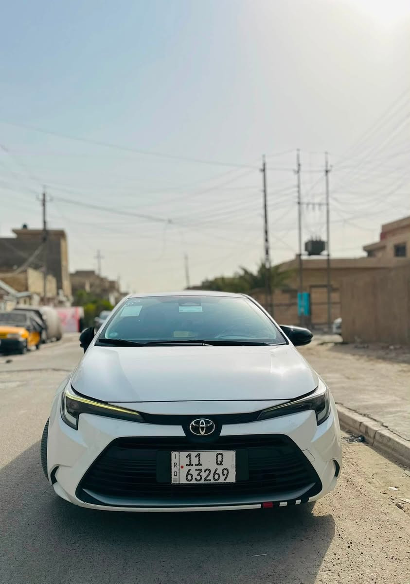 🚘 للبيع كورولا هايبرد 2024 | الشكل الأمريكي 🇺🇸
🔥 الممشى 17 ألف فقط 🔥
🔹 محرك هايبرد 1.8
🔹 مكفولة كفالة عامة
🔹 عدا الدعامية الخلفية بيها صبغ بسيط

✨ المواصفات:
• فتحة سقف
• بصمة دخول وتشغيل
• تحكمات ستيرن جهتين
• Auto Hold
• 3 أنظمة قيادة
• نظام تحديد المسار
• نظام قيادة ومساعدة ذاتية
• رادار
• مثبت سرعة متكيف
• غلق السيارة ورفع الجام من البصمة
• إنارة داخلية متغيرة الألوان
• LED خلفي
• إشارات لكزس
• سبايدر
• كشنات جلد أحمر ❤️
قطعتين تبريد وشاحن خلفي امامي تايب سي 

💯 سيارة نظيفة جداً وممشاها قليل ومواصفاتها حلوة ومميزة.

📍 بغداد 
💰 السعر: ١٥٢ 
📞 للاستفسار والتواصل: ***********
