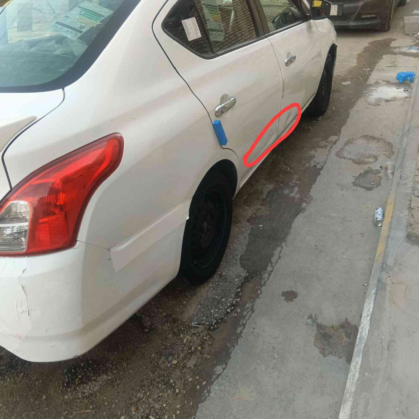 نيسان فيرسا شكل الهندي مديل 2016
ضرر مدكر وبنيد ايمن 
بيها صبغ مدكر ايسر عندي اثر دحجة 
تحكم استيرن جهتين  مثبت سرعة  
رقم دولي جديد 
محرك 1600  جديد
كير مبوش ابيع كير كايم ينزل من سعر السيارة ماعندي اصلح 
تايرات نضاف 
تبريد شغال 
شاشه كامره 
سياره نظيفه وجاهزه 
عنواني البصرة / دور الشرطة 
السعر 68 / اتصل وتدلل
للاستفسار / ***********
