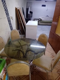 ميز طعام خمس كراسي نضيف كلش بيت فراش نضيف كلش  خانقين محطة مقابل مركز ...