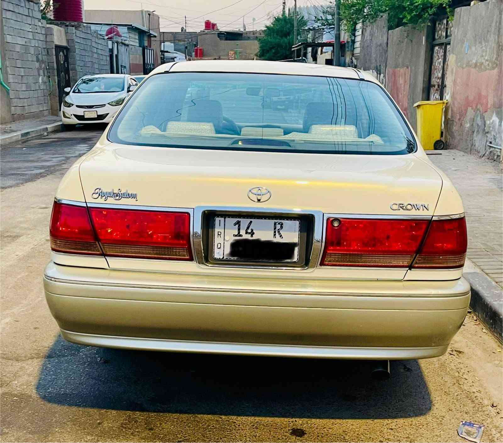 كراون ملكه
مديل2000 مداور ثاني يوم بأسمي رقم انكليزي بصره

*محرك   ( vvt) شرط حاويه جديد

*تبريد امامي وخلفي 

*برده كهربائيه

*مضخمات خلفيه

*4كشنات كهربائية

*عينه ليزريه جديده بالكارتون

*4 دكم فول عده الفتحه شاصي 71

*كرستال اصل

*دركه صاج

*شاشة كرستال

*ستيرن كهربائي 

*مضخم صوت 

*زنون بلاد

*ويل نجمه 

*تخم تاير جديد 

مگفوله من الگص والحادث علمٱ عن السياره نقل جثه
 سياره مسستمه سستم جديد بالجيس بالكارتون غرفه جديده باكملها سياره مال جناي متعوب عليه 
السياره ماعوزها برغي كامله مكمله من دواخل من تأير حداديه طوبه كهربائيات كلها شغاله ماعوزها بس خيال 
مكان السياره البصره قبله حي القائم 

💲السعر 115$ وبيه مجال قليل

للاستفسار ‭***********
