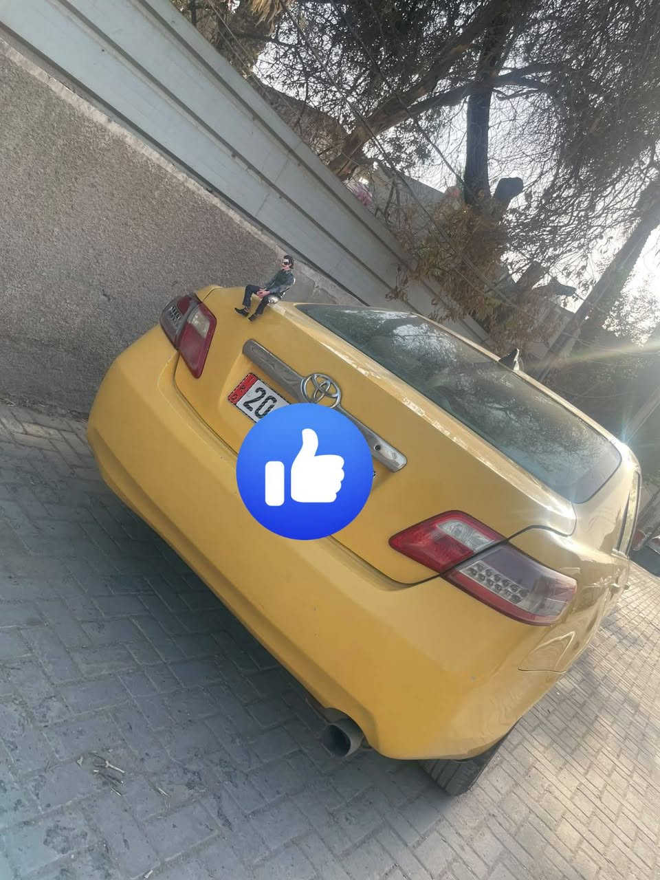 كامري ٢٠٠٨ • وارد امريكي • رقم ديالى