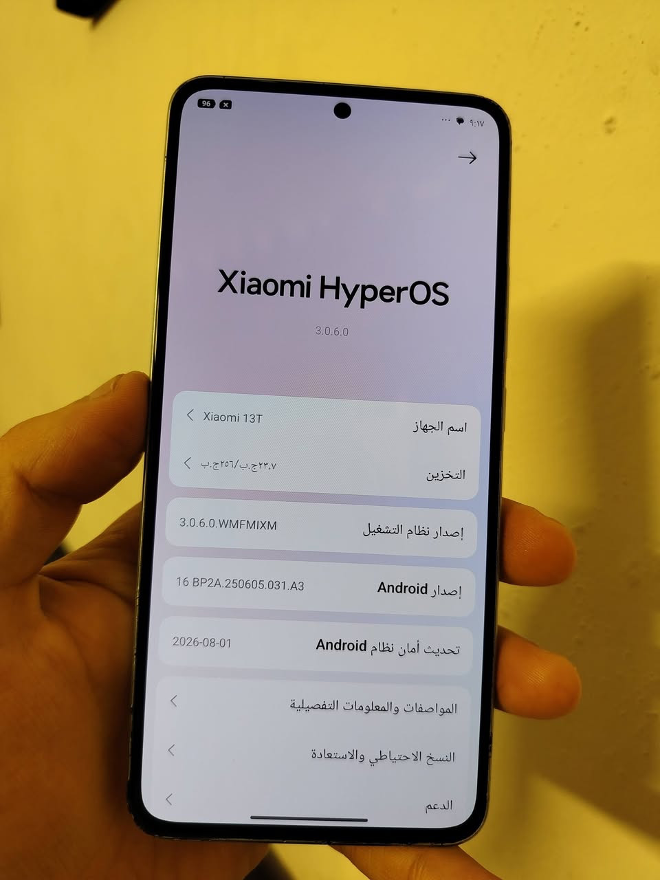 شاومي 13T • ٢٥٦ • رام ١٢