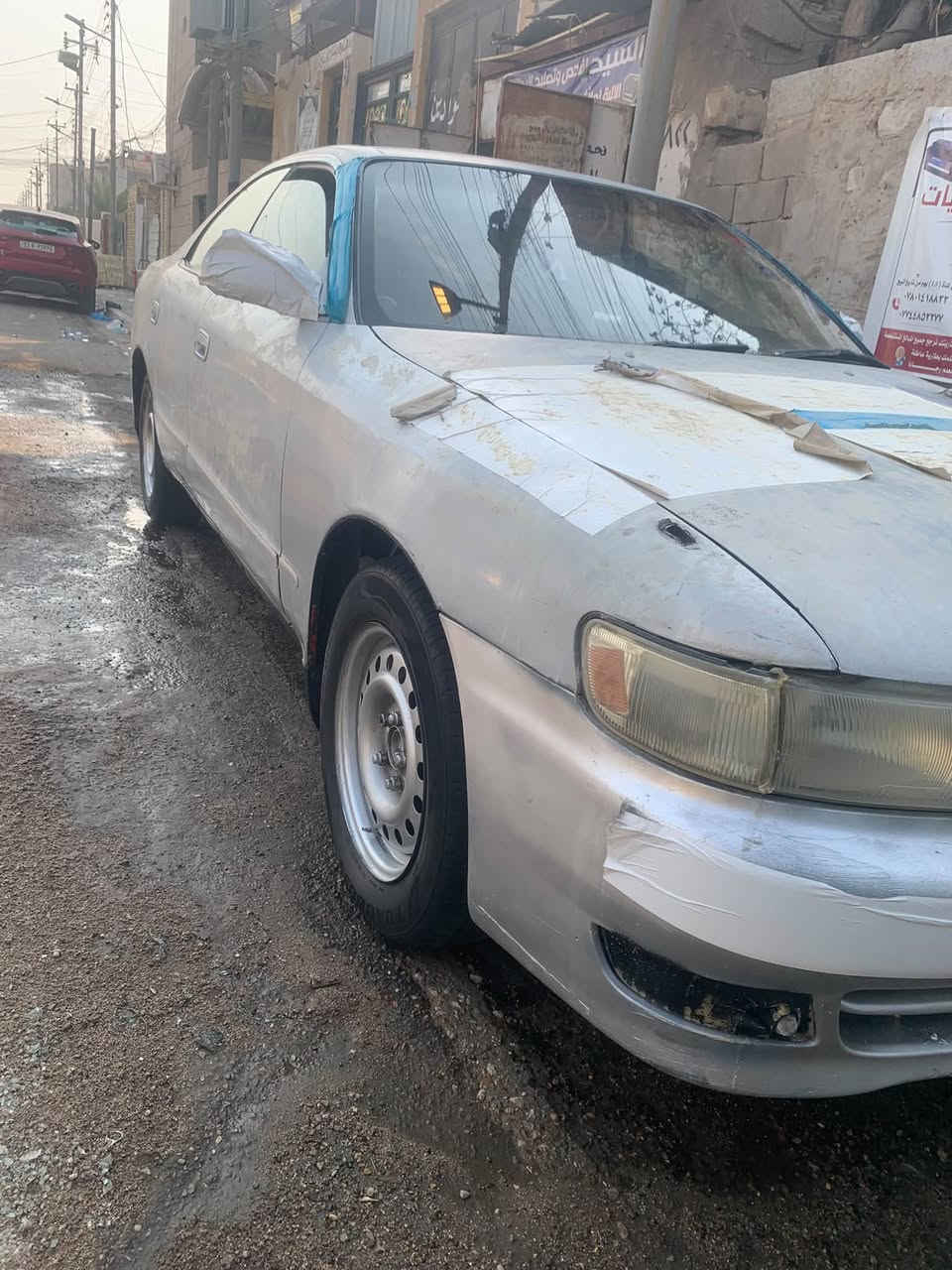 سلام عليكم شيزر مكينه ثنين ونص بل باكيت كير نضيف سياره مرتبه عوزه دبه مال بريك بريكه ضعيف شرط تحويل لو وكاله سياره سعره ٢٦ بيه مجال بسيط كلش العنوان البصره قريب الجمهوريه سياره (نقل جثه فقط )رقم ***********
