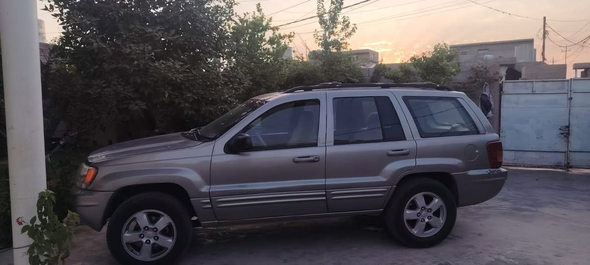 جيب شيروكي موديل 2000 كير محرك بطه صبغ عام جماليه كير محرك تبريد جاهزه سعر 65 شراي اتصل *********** مكان كركوك
