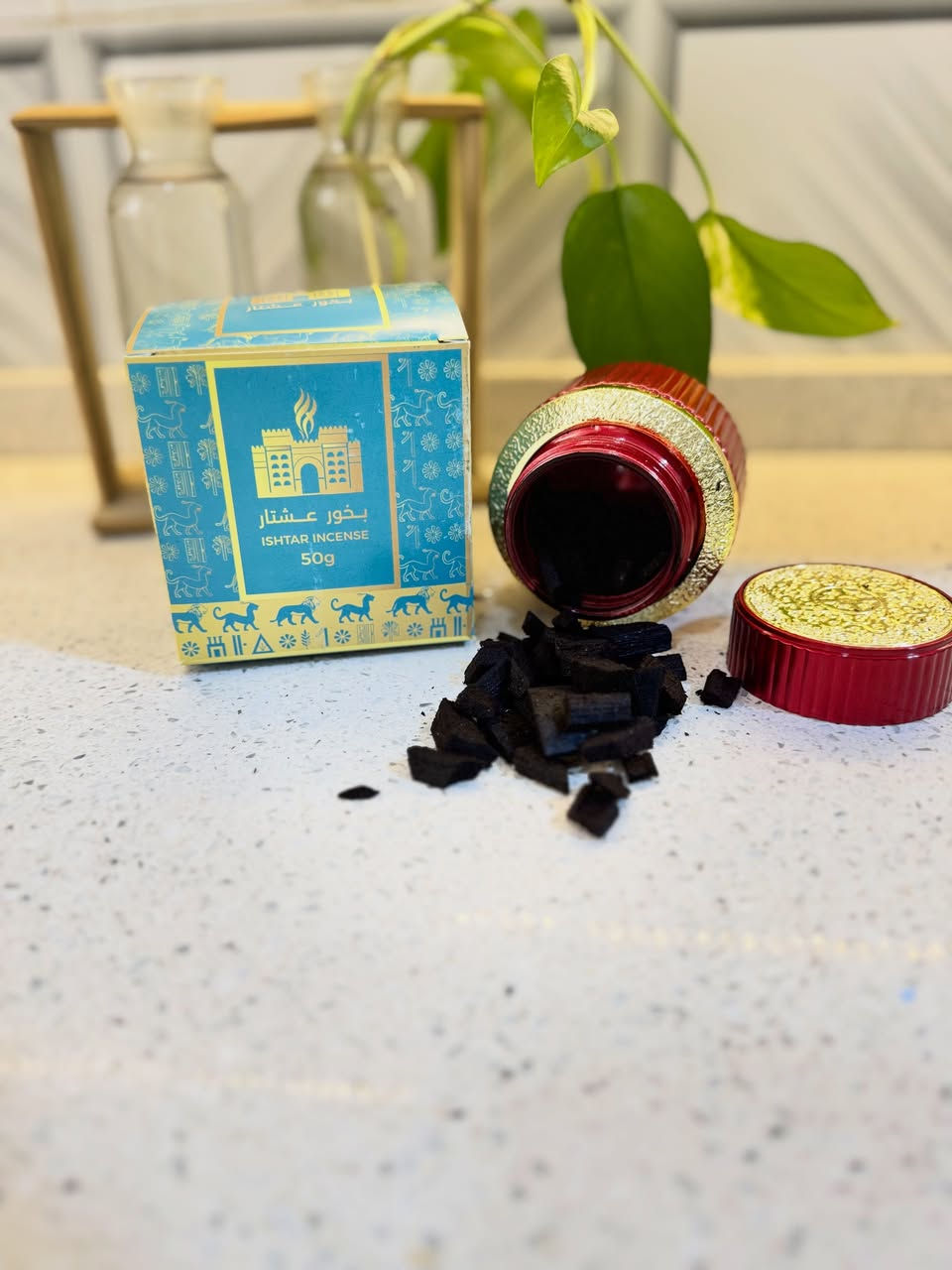 عطر الأناقة في كل زاوية.. ✨
بخُور "عشتار".. لمسة فخامة تملأ منزلك بالهدوء والسكينة. الآن يمكنك الحصول على تجربتك الخاصة للفخامة بسعر مميز جداً!

🎁 عرض خاص لفترة محدودة:
احصل على بخور عشتار بـ 15,000 دينار فقط بدلاً من 25,000 دينار (خصم 10%)

📍 تفضلوا بزيارتنا:
بابل - حي الصحة - قرب المدينة المائية.
📞 للطلب والاستفسار (خدمة التوصيل متوفرة لكافة المحافظات):
***********
جرب الفخامة التي تليق بك. 🏛️💙
