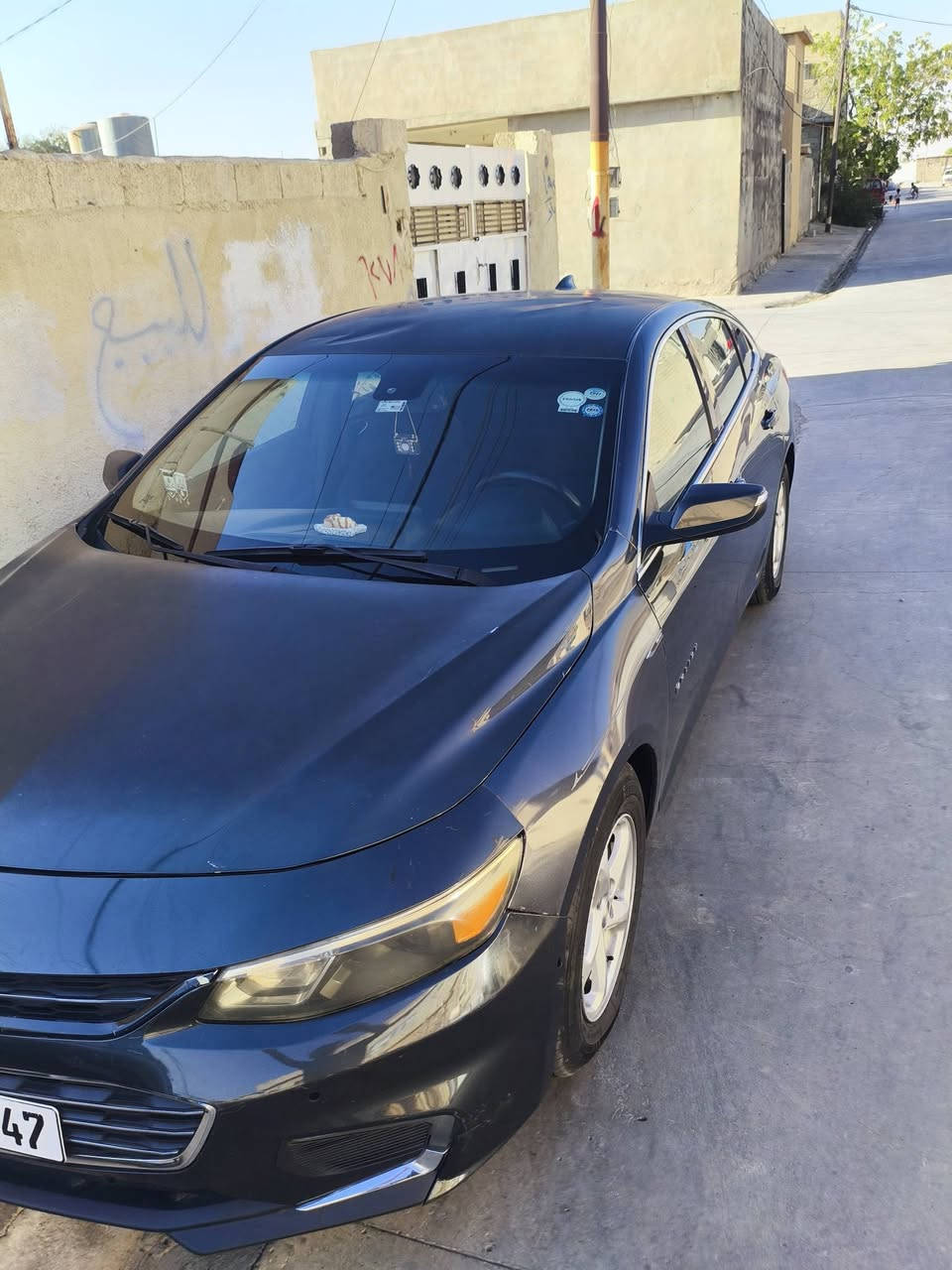 سياره ماليبو لبيع موديل ٢٠١٧فول مواصفات ماعده اسلايت سنويه جديد بطاقه بانزين شرط تحويل  بي ٣قطع امامي بدون دواخل سقف بي رصعه سعر ٧٧بي مجال قليل اي استفسار هاذا الرقم *********** مكان السياره كركوك العروبه  قرب جامع الامام علي👍

