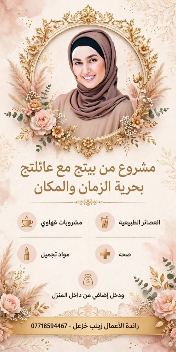 شغل من البيت • دخل إضافي • مشروبات قهاوي