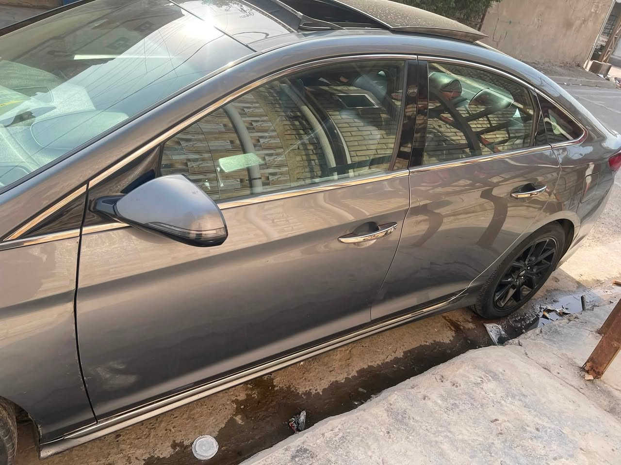 سوناتا 2019 محرك 2000 تيربو
ماشية107 مايل فول ومواصفات 1/1 بانوراما رادار امامي وجانبي لايت امامي متحرك كشنات كهربائية تدفئة تبريد
بالكشنات
تدفئة ستيرن
حادثهة بأمريكا بارد بالبنيد وصبغ جاملغ خلفي وبالعراق صار بيهة تبديل قطعتين وصبغ بالجاملغ الخلفي ونبخ كلير كلة ايرباك البردة طاك
مبدليلهة مكينة جديدة قبل فترة شاصي لغد مكفولات
مكانهة الشعلةالسعر 123 
***********
