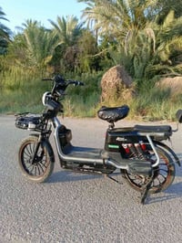 دراجة شحن • بطاريات جديدة • شهربان