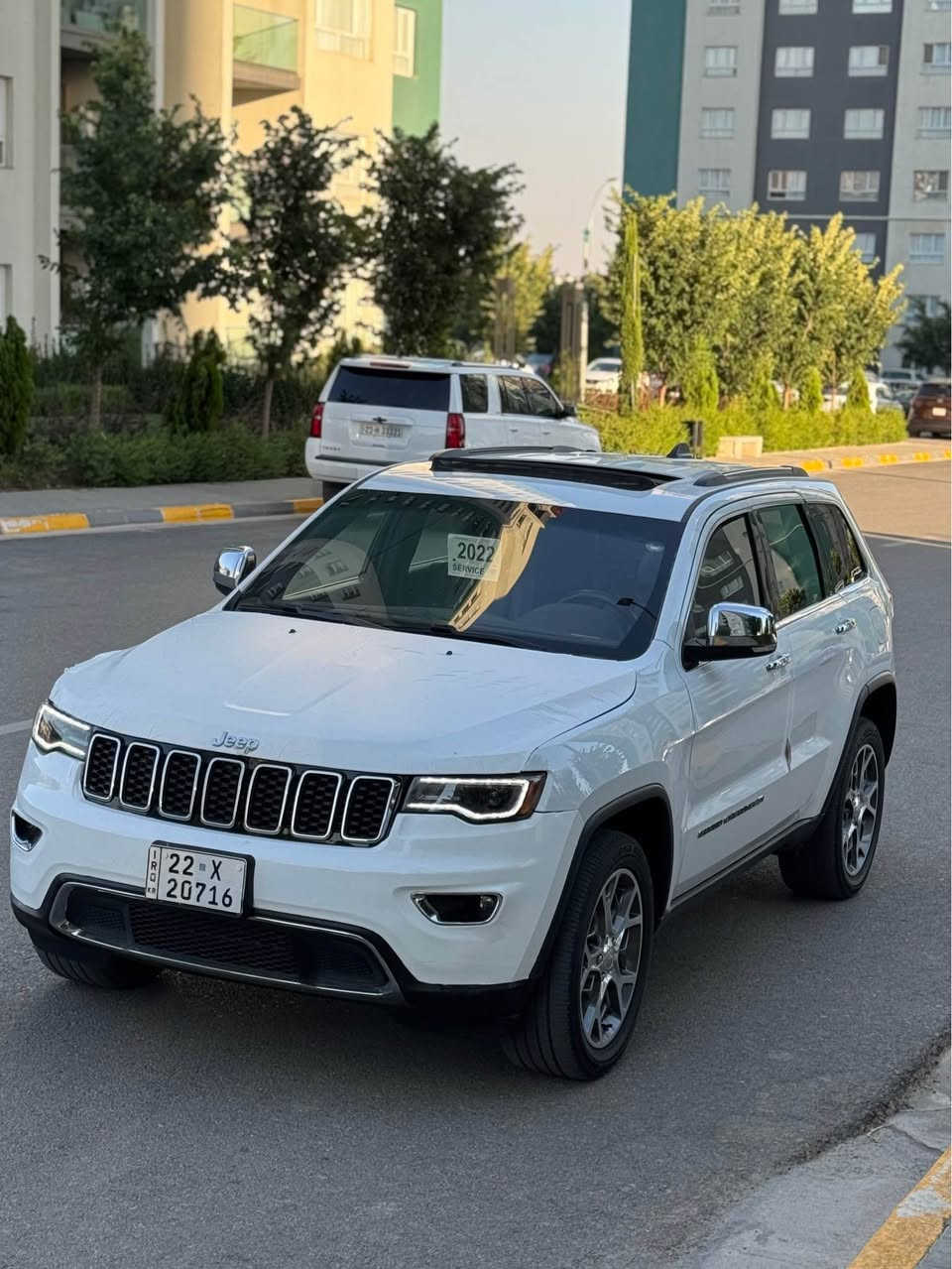 *جيب كراند شيروكي (لاريدو)
*jeep Grand Cherokee*
*Laredoo limited*
*موديل 2022 آخر إصدار.
*ماشي43 الف مايل قابل لزيادة.
*حادثه بس بونيت بدون دواخل.
*ايرباك كله مرجع مال شركة.
*فئة المواصفات لمتد فقط بدون بانوراما و رادار امامي.
*بصمة وتشغيل عن البعد.
*ابواب بصمة.
*صندوق شفط و كهرباء.
* سقف سلايد.
*تحكمات كامل استيرن.
*استيرن هيتر.
*كشنات جلد و كهرباء وتدفئة.
*تبريد مركزي.
*لايتات LED و زنون.
.LED بك لايت *
*كاميرة خلفي.
* حساس خلفي.
*عليها وياله 20 انج تو سايز بلادي.
(السيارة رقم أربيل تحويل بشرط محرك كير كهربائي
كلشي بشرط صدر امامي خلفي اكسل كله عل بلادي ما
ملعوب بي ولا برغي)
*السعر السياره 270 ورقة بها مجال بسيط.
*مكان السيارة كركوك.
*********** كركوك, العراق

