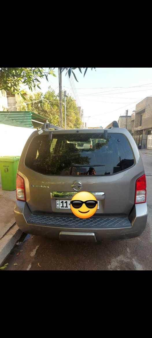 السلام عليكم اخوان
ابيع باعلى سعر 

نيسان باثفندر خليجي موديل 2008 بدون حادث بدون صبغ فقط تكحيلات
 كير ومحرك مكفولات رقم مشروع وطني هزة جديدة وسنوية 2031 المكان بغداد حي الاعلام
للاستفسار على الرقم
***********
