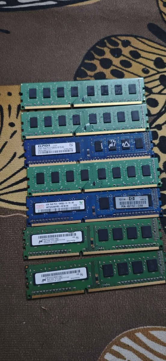 رامات ddr3 للبيع 
4gb ب10 
عندي توصيل رقمي *********** القرنة, البصرة
