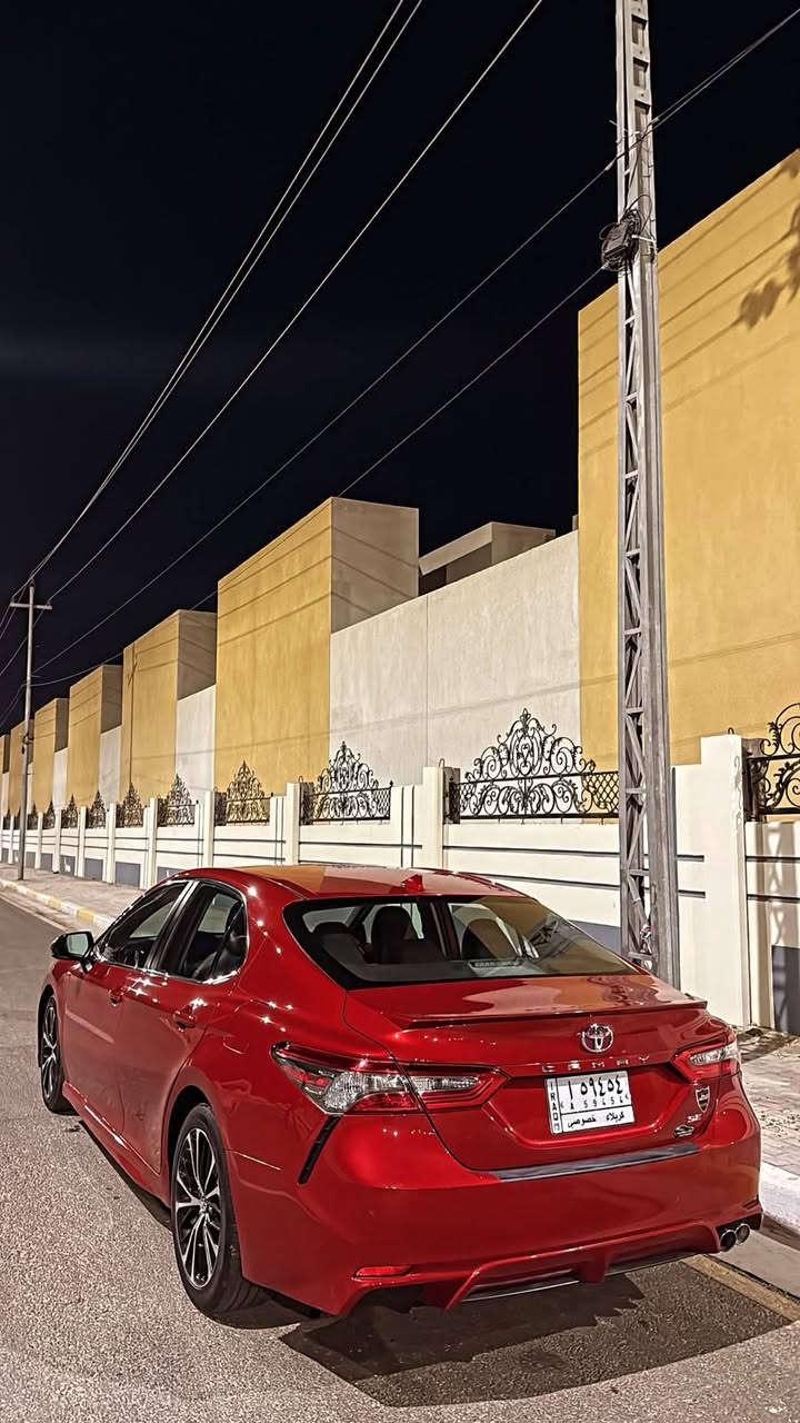 سلام عليكم 
كامري موديل 2019 فئة Se معروفه مواصفاته 
رقم كربلاء تحويل ثانيوم 
حادث بنيد فقط بدون دواخل وبيه كلير باب خلفي وباب السايق
ماشيه 65 مايل السياره جديده وجاهزه 
من كلشي كير مكينه حداديه جدد 
تبريد ثلج بدون اي نقص السعر 165 بيه مجال مكاني كربلاء ***********
