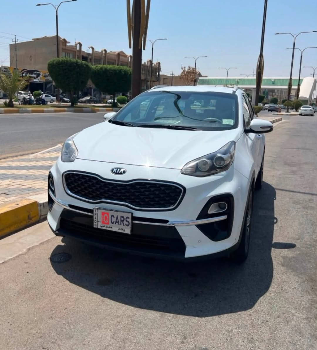 من رخصت الادمن المحترم
كيا سبورتج موديل ٢٠٢٠ خليجي
رقم بغداد
عداد 100
الموصفات
سويج
حجم المجرك 2000
كامره خلفي
حساس خلفي امامي بلادي
اشاره بالمري مري شفط
تبريد امامي خلفي 
سياره جاهزه من كلشي
السعر 190$
***********3
