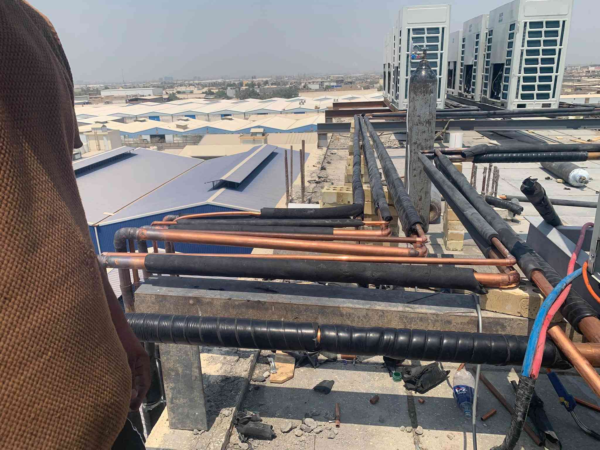 كادر هندسي • تركيب تكييف • مسارات هندسية