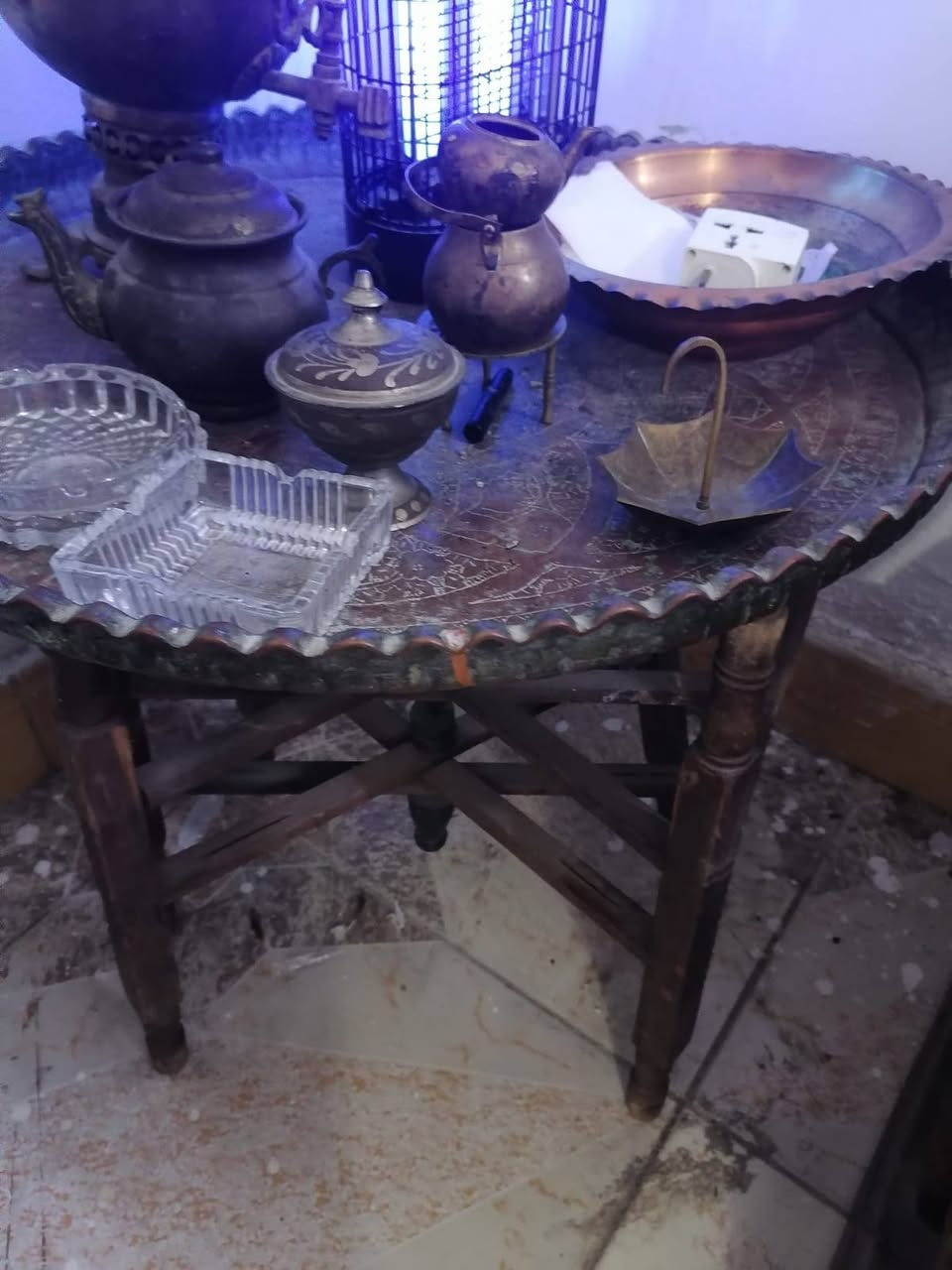 صينيه نحاس • سماور • قوري