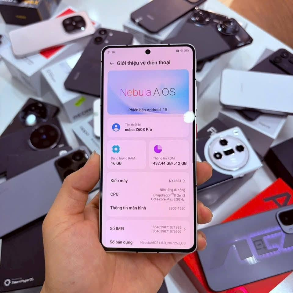 نوبيا Z60S برو • ١٦ رام • ٥١٢ روم