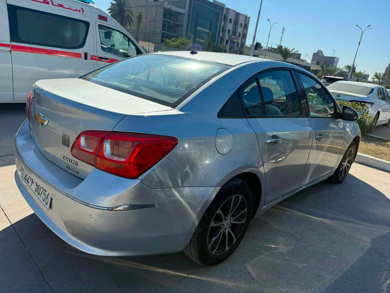 السلام عليكم (بيع مستعجل)
شيفروليه كروز Chevrolet Cruze
بيع 
الموديل 2017

رقم السيارة | شمالي أربيل

موقع السيارة |بغداد -الدوره

السيارة وارد خليجي .

المواصفات

شاشة كبيرة الحجم .

شاشة أعطال 7

کیر جدید

محرك جديد

تحکم استيرن جهتين .

نافذة ups

تحكم مري كهربائي

.تبريد تدفئه تخم تاير 

جرص احزام الامان

جرص 120

صندوك بصمة .

مانع انزلاق

کشاف ضبابي خلفي

وبقية المواصفات المعروفة
للاستفسار ***********

ملاحظات

الجانب الأيمن  - الجاملغ الامامي بارد شبر 

 الجانب الأيسر بارد بالجاملغ الامامي
الباقي مكفول السياره خليجيه  ماشيه 112 قابل للزياده 
السعر 83 وبيها مجال شي قليل
